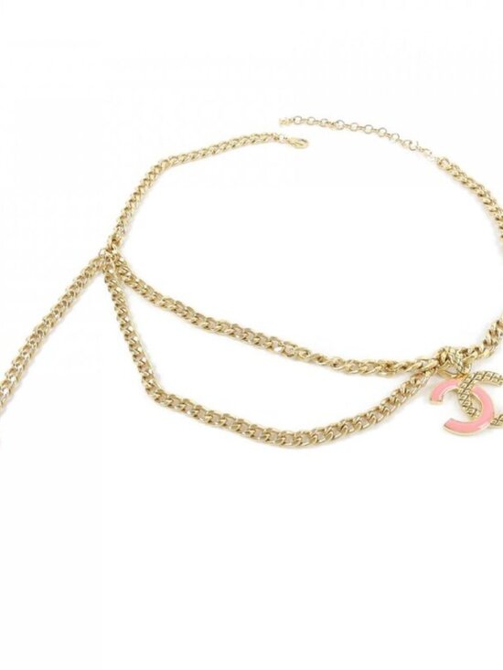 Chanel Pink Belt